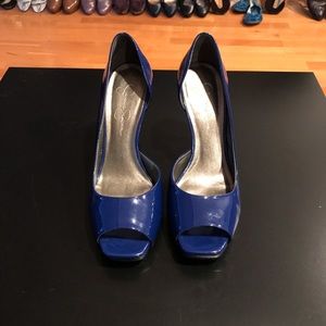 Jessica Simpson Blue Heels
